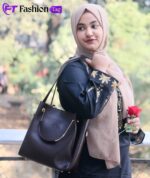 Ladies large capacity trendy handbag - Image 7