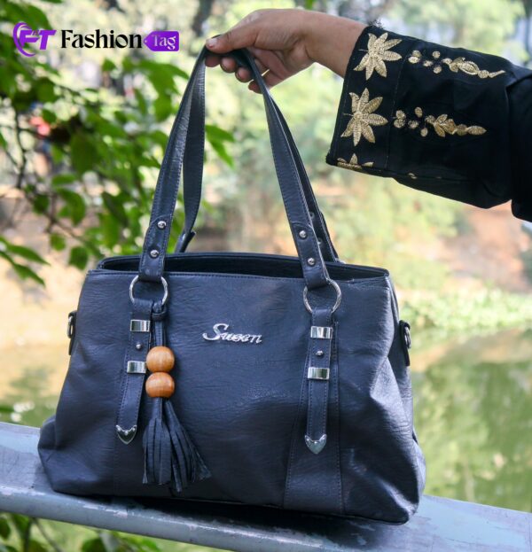 Fashionable and trendy wide strap PU shoulder sling bag high-capacity crossbody bag for women - Image 3
