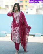 Premium luxury Georgette Dress - Image 4