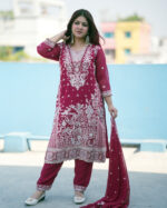 Premium luxury Georgette Dress - Image 3