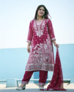 Premium luxury Georgette Dress - Image 5