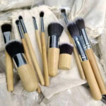 Bamboo Makeup Brush Set 11 Piece - Image 5
