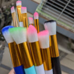 Kabuki Makeup Brush Set 10pcs Multicolor Multi-size - Image 8