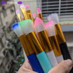 Kabuki Makeup Brush Set 10pcs Multicolor Multi-size