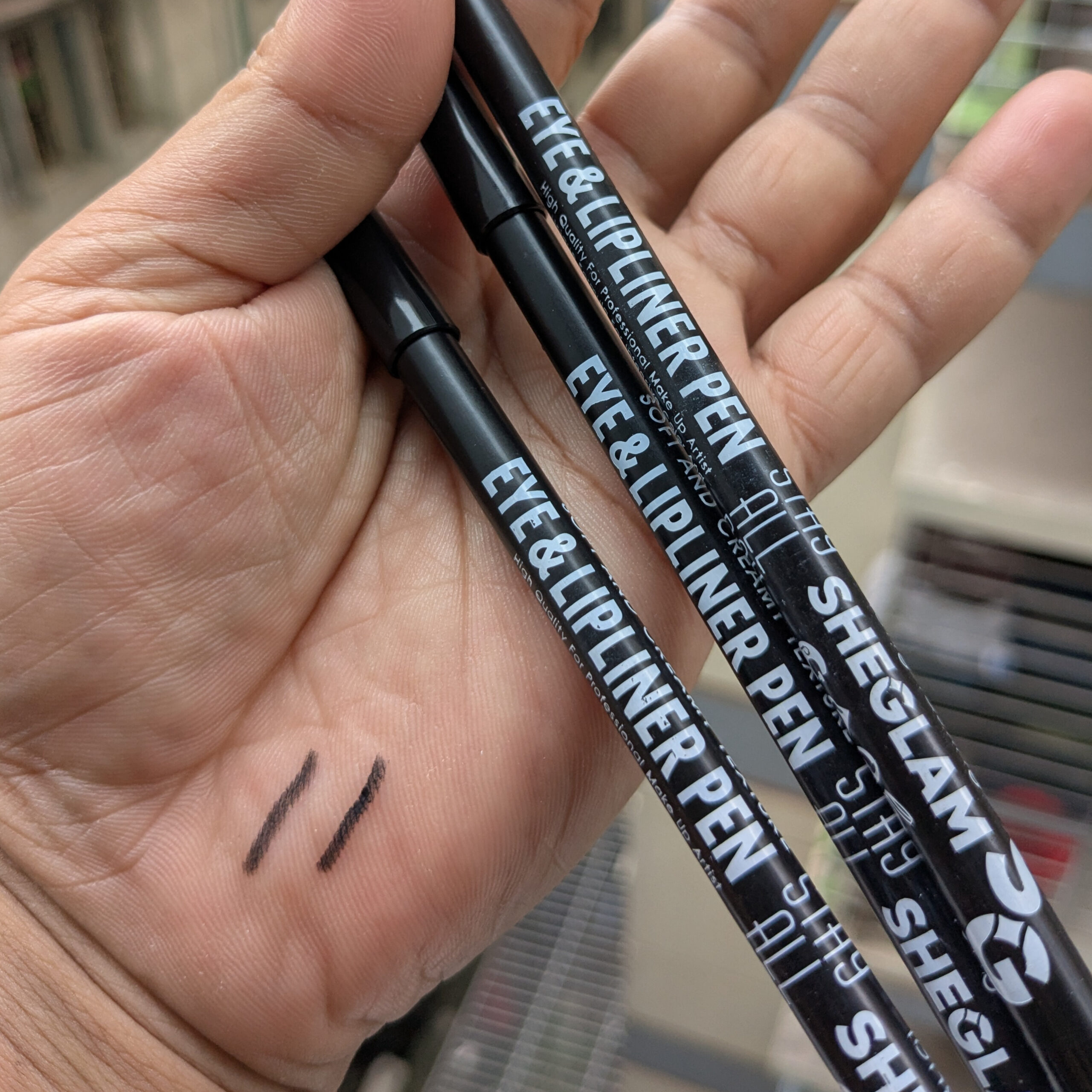 InShot_20250707_101454215 SHEGLAM Beauty Eyeliner-Black - Image 1