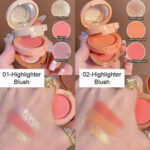 Miss Lara Blush Highlighter 3 in 1 Makeup Palette - Image 5