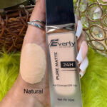Everly Beauties Foundation Pure Matte Full Coverage Liquid Foundation with Spf 15+ - Image 3