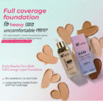 Everly Beauties Foundation Pure Matte Full Coverage Liquid Foundation with Spf 15+ - Image 9