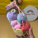 Beauty Blender Jar Set of 8 Soft Makeup Sponge - Image 2