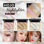 HOJO Highlighter Makeup Shimmer Powder Highlighter Palette